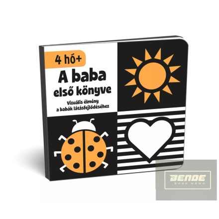 A baba első könyve 4 hó+ - vizuális élmény (új, leporelló)