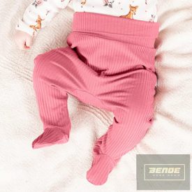   Nicol kislány bordázott lábfejes nadrág Lala -rózsaszín-216010