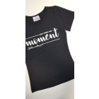 Killy nagylány rövid ujjú felső-Moment-fekete