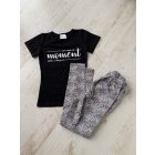 Killy nagylány rövid ujjú felső-Moment-fekete