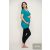 Kismama leggings pamut ,/fekete