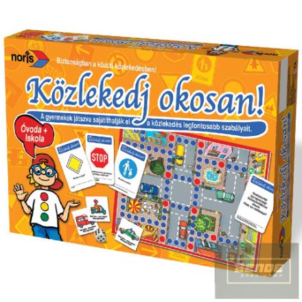 Közlekedj okosan -társasjáték-Noris