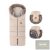 PETITE&MARS Téli szett Arctic 4in1 bundazsák + kézmelegítő kesztyű babakocsira Furry Rose Petal