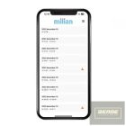 Milian légzésfigyelő PRO Bluetooth Plus 3db érzékelőlappal
