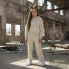 Chipi & Chips rövid ujjú felső bézs felirattal-2026 tavasz