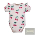 EEVI rövid ujjú BODY CHERRY ECRU