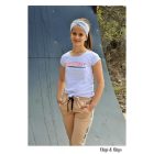 Chipi&Chips megkötős rövid ujjú felső