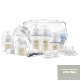   Philips AVENT SCD430/50 Natural Response szoptatós készlet kézi mellszívóval és MW sterilizátorral