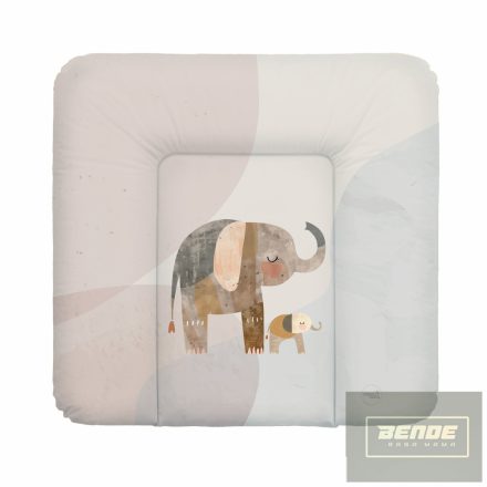 Ceba pelenkázó lap puha 75x72cm Basic Elephant