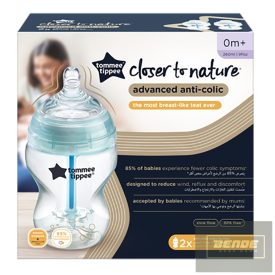   Tommee Tippee cumisüveg duo Advanced anti colic türkiz 260 ml 0+