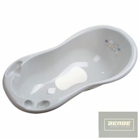  Maltex Kád B&F 100 cm leeresztővel és csúszásgátlóval zebra-szürke