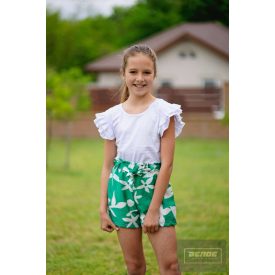 Chipi & Chips fodros ujjú nyári felső- fehér