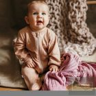 EEVI pamut patentos rugdalózó lábfejes Bloom-bez 