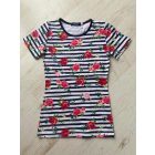 Killy nagylány rövid ujjú felső-flowers