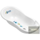 MALTEX Babakád leeresztővel Hupikék törpikék 100 cm - white