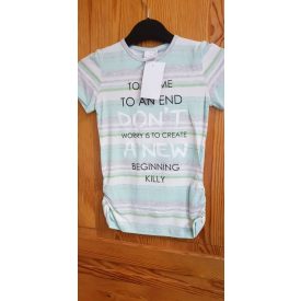 Killy halványzöld csíkos tunika