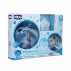 CHICCO Rainbow Sky kiságy játékhíd és éjszakai fény elemes -kék
