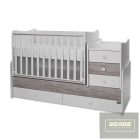 Lorelli Maxi Plus kombi ágy 70x160 -White & Artwood ÚJ