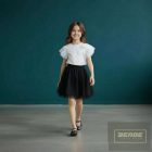 Chipi&Chip fehér , fodros ujjú alkalmi felső 2026 tavasz