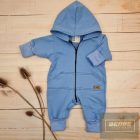 Z&Z Kazum ,kényelmes pamut overál  / égkék