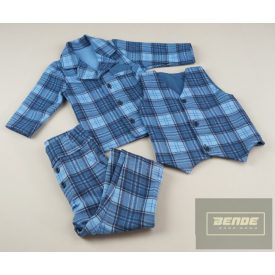   MROFI kisfiú alkalmi szett 4 részes "Jacek "sötétkék