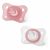 Chicco Mini Soft cumi 2-6 hó, 2 db-rózsaszín transzparens