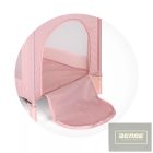 Chipolino Capri fix utazóágy - Cat pink