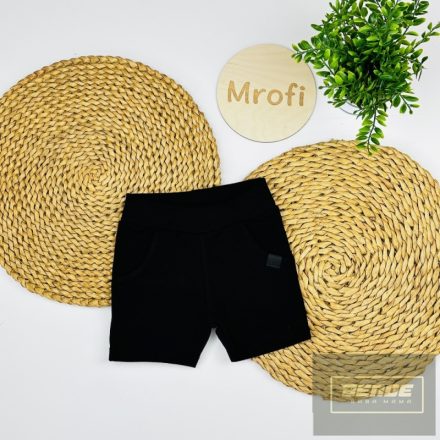 Mrofi kisfiú rövidnadrág Sport -fekete