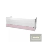 Lorelli Trend PLUS kombi ágy 70x165 cm- White & Orchid Pink ÚJ