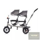 Chipolino 2Play ikertricikli kupolával - Silver Grey