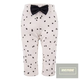 EEVI Dogs &Spots pamut leggings , tört fehér -mintás