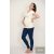 Kismama leggings pamut /sötétkék